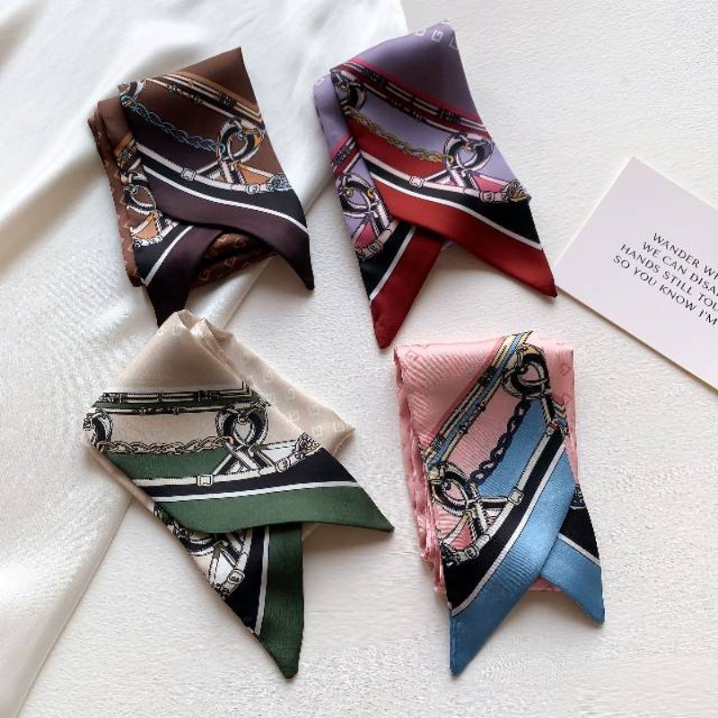 Women'S Accessories Purse - 새로운 도착 긴 실크 리본 스카프처럼