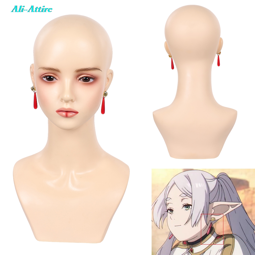 Women Accessories Earrings - 애니메이션 Sousou No Frieren Frieren 레드
