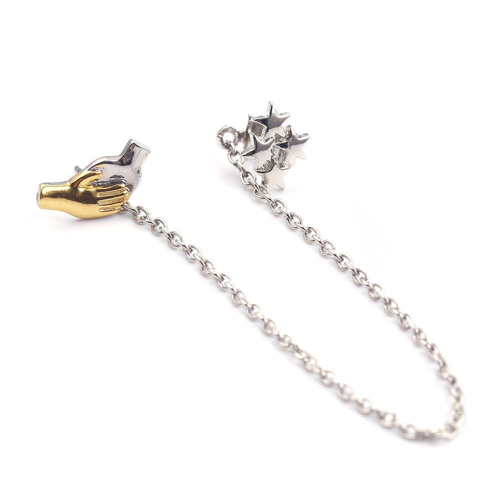 Women Accessories Earrings - 힙합 펑크 스타 태슬 펜던트 귀걸이