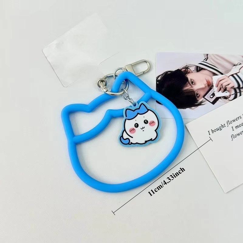 Chiikawaed 귀여운 창의적인 속이 빈 키체인 속 - Women'S Keychain Accessories 리뷰 및 가격