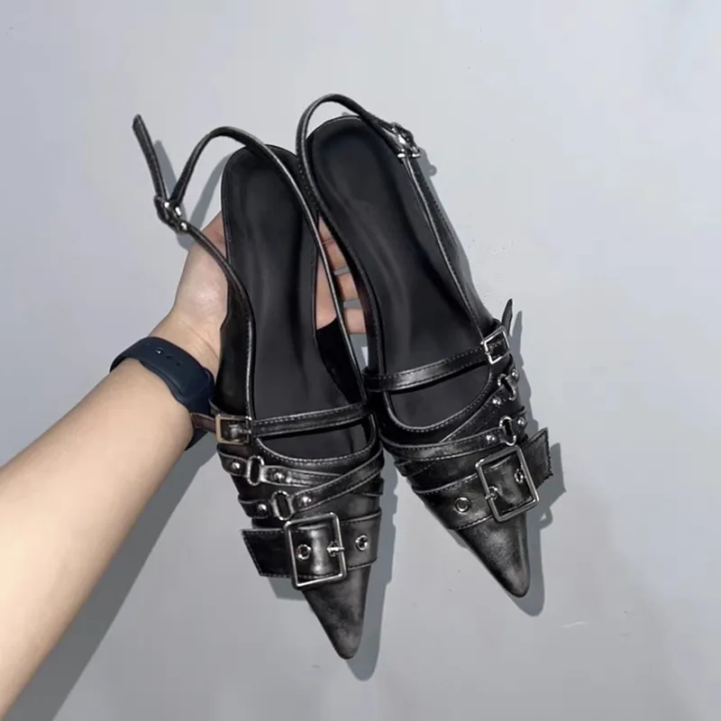 뾰족코 하이힐 여성용 벨트 버클 바오투 콜드 슬리퍼 2 - Women'S Accessories Trends 2025 리뷰 및 가격