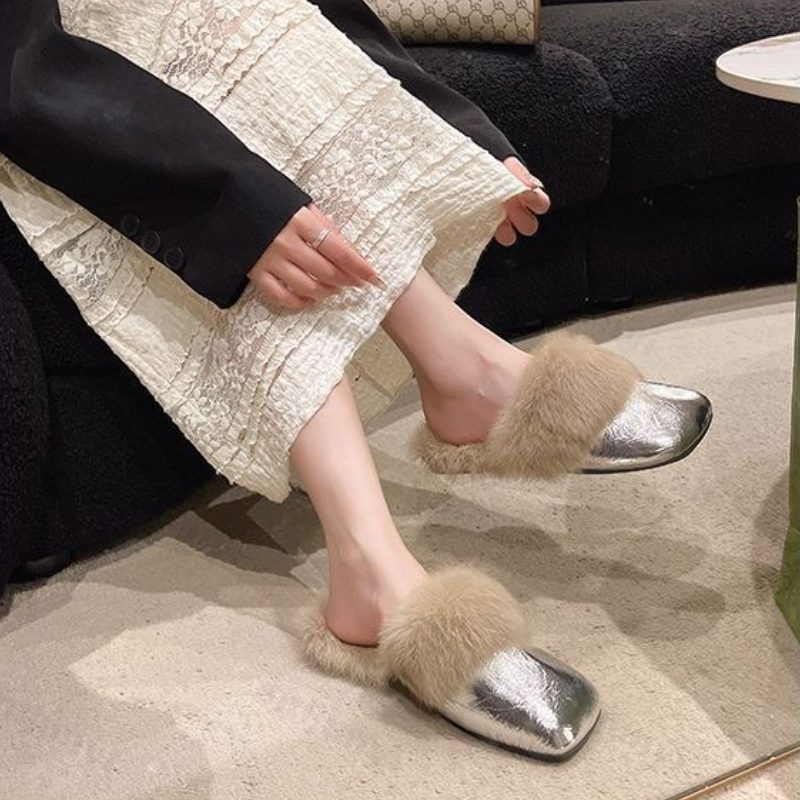 2025년 가을 겨울 여성 플랫 슬리퍼, 패션 야외용  - Women'S Accessories Trends 2025 리뷰 및 가격