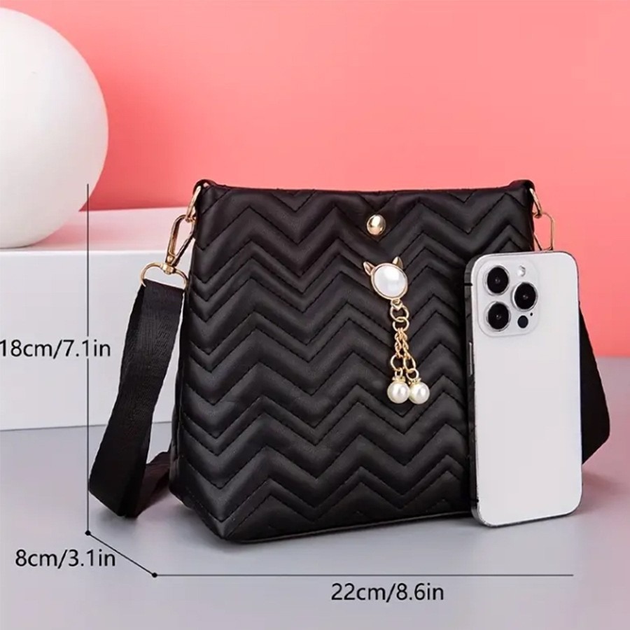 빈티지 스타일 핸드백 크로스바디 백 조절 가능한 스트랩 - Women'S Accessories Purse 리뷰 및 가격