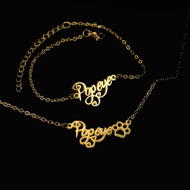 Goxijite 사용자 정의 이름 목걸이 세트 여성 스 - Women Accessories Gift Set 리뷰 및 가격