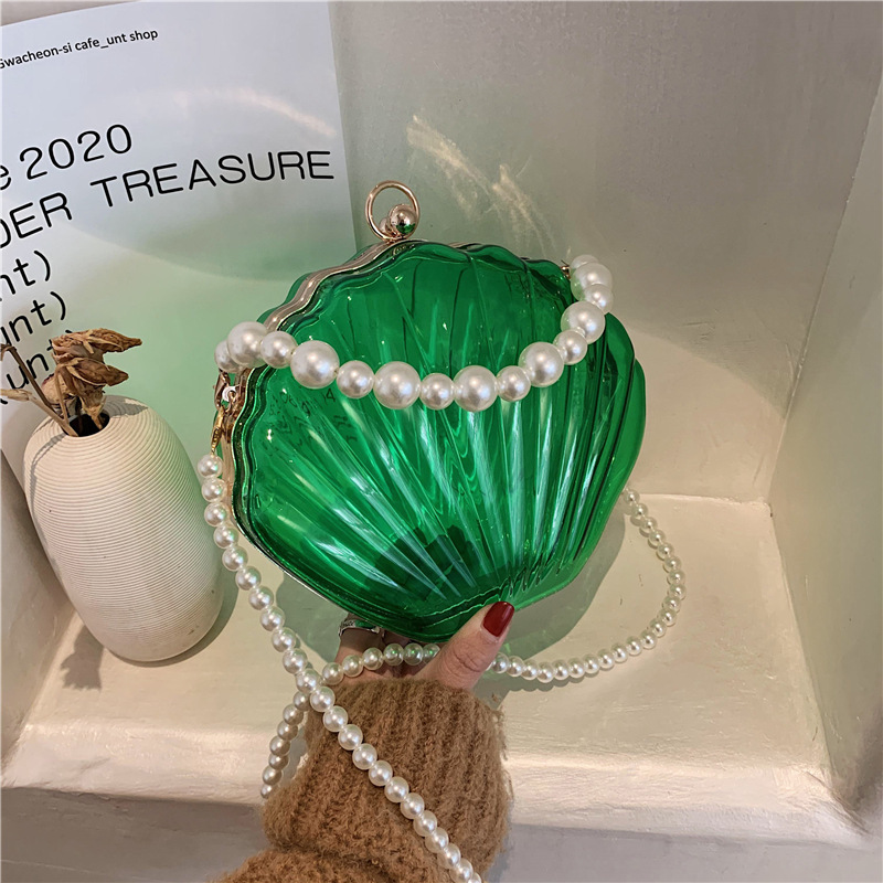 2026 여성용 아크릴 쉘 클러치 백 투명 캔디 컬러  - Women'S Accessories Purse 리뷰 및 가격