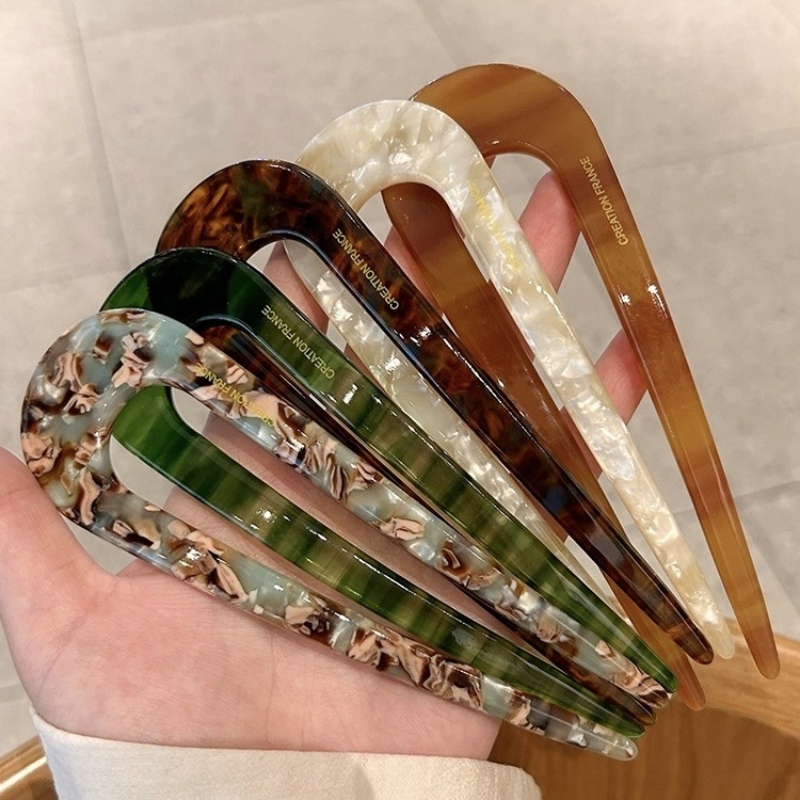 U자형 헤어핀 여성용 프렌치 스타일 두 갈래 빈티지 헤 - Women Accessories Website 리뷰 및 가격