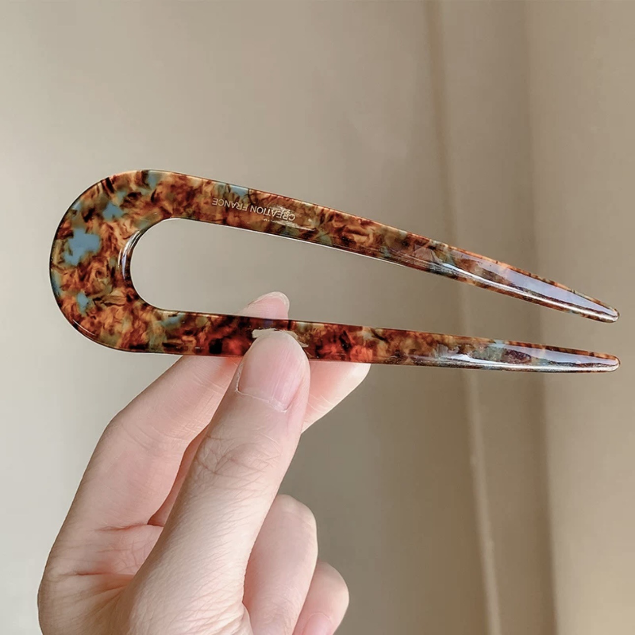 U자형 헤어핀 여성용 프렌치 스타일 두 갈래 빈티지 헤 - Women Accessories Website 리뷰 및 가격