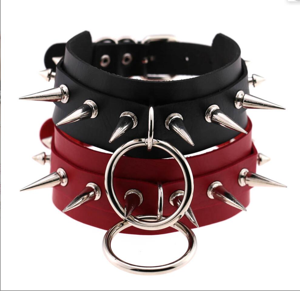 롱 스파이크 초커 펑크 칼라 여성 남성 리벳 스터드 초 - Women'S Emo Accessories 리뷰 및 가격
