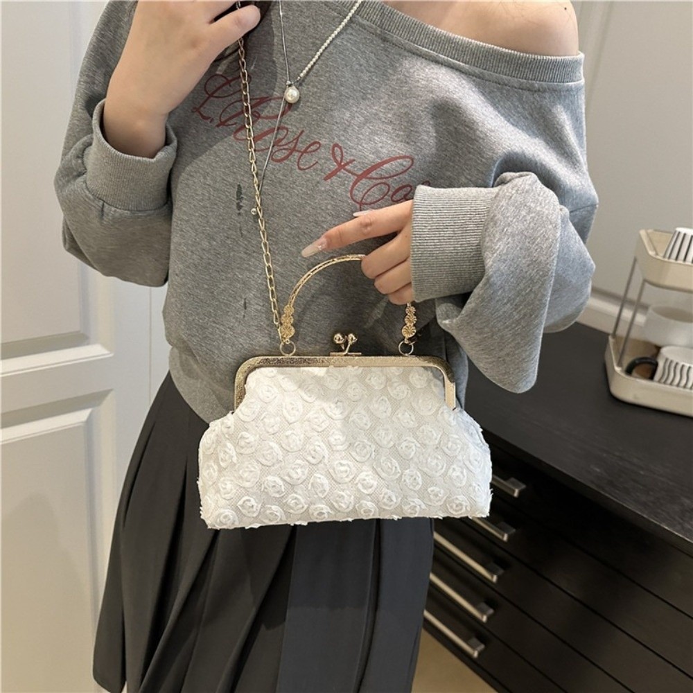 럭셔리 클립 숄더백 3D 플라워 쉘 모양 크로스바디 백 - Women'S Accessories Purse 리뷰 및 가격