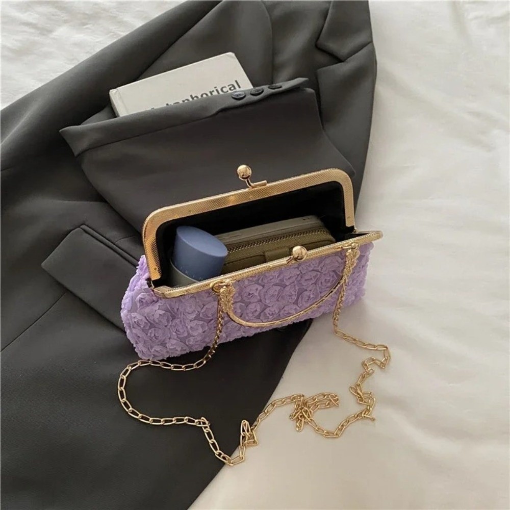럭셔리 클립 숄더백 3D 플라워 쉘 모양 크로스바디 백 - Women'S Accessories Purse 리뷰 및 가격