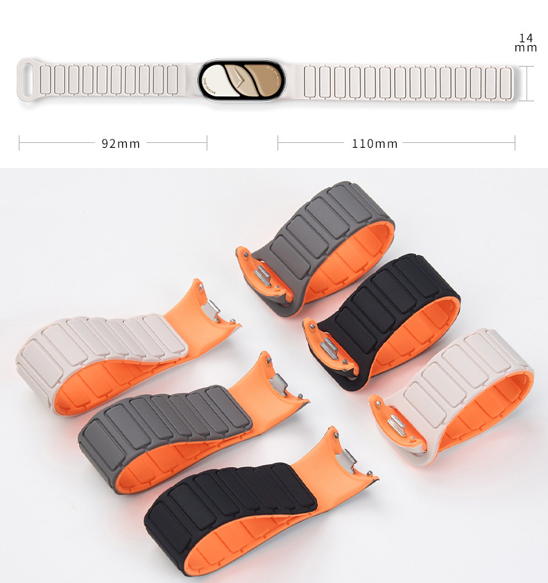 샤오미 미 밴드 10, 9, 8용 자석 스트랩, 통기성 - Women Accessories Website 리뷰 및 가격