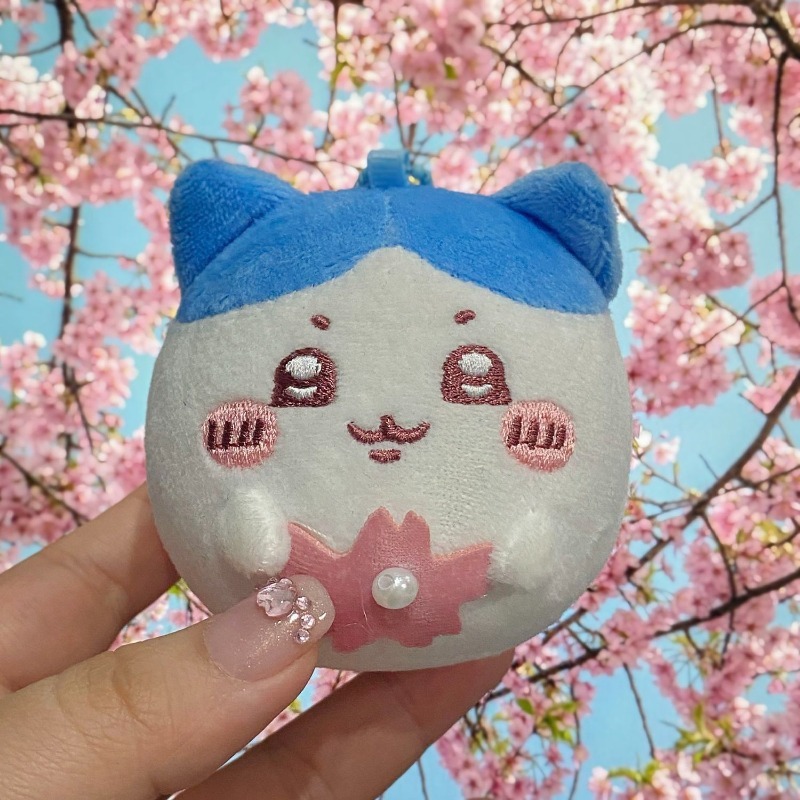 사쿠라 시리즈 플러시 키체인 귀여운 원형 우사기 하치와 - Women'S Keychain Accessories 리뷰 및 가격