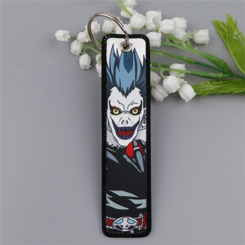 1개입 멋진 다크 미스터리 애니메이션 인물 자수 키 태 - Women'S Keychain Accessories 리뷰 및 가격